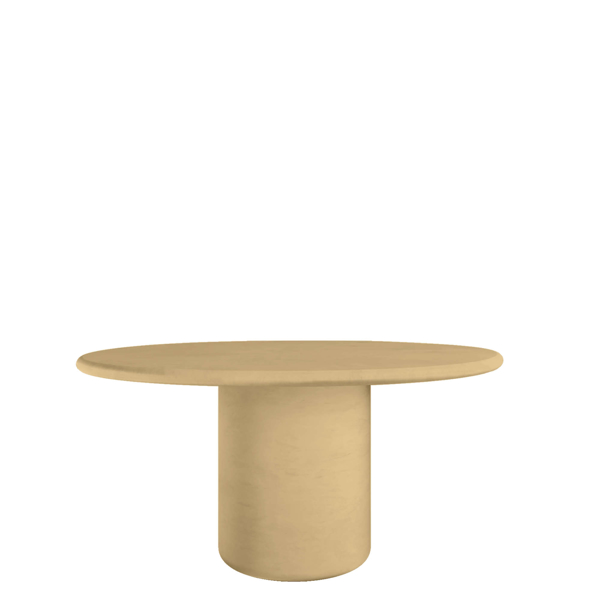 Usoo Dining Table - Desert - 160 cm/63" x-Large Round - Display Model